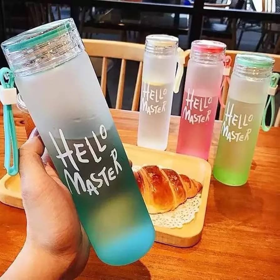 Hello Master water bottel
