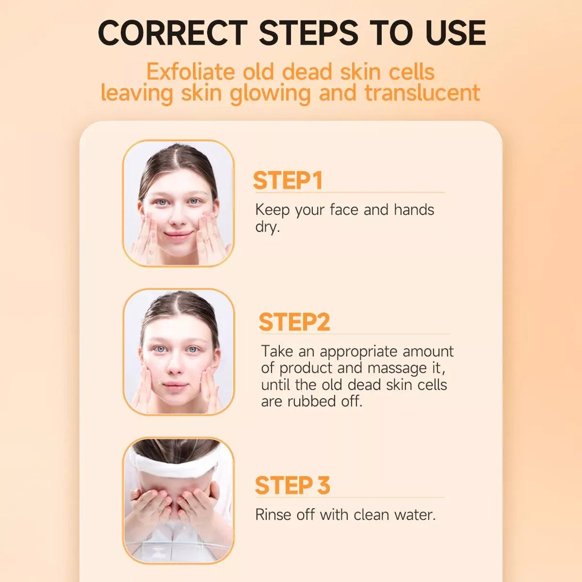 Orange Exfoliating Glow Gel